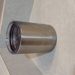 Rtic stainless steel travel cup.
